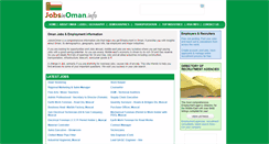 Desktop Screenshot of jobsinoman.info